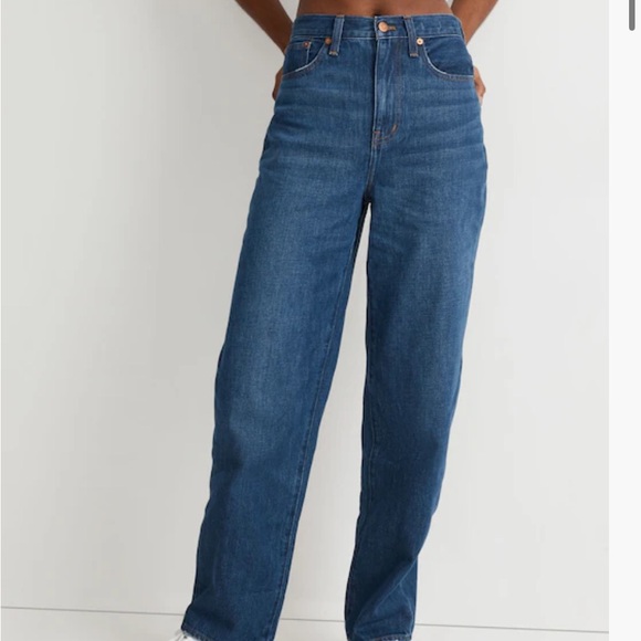 Madewell Women's Baggy Straight Jeans - Picture 6 of 6